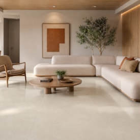 Porcelanato Acetinado Decortiles 90x90cm Atins Shell Retificado - 8069364