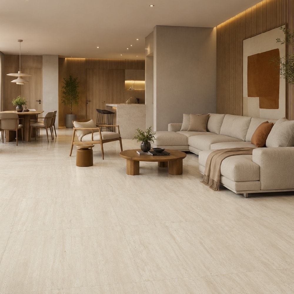 Porcelanato Acetinado Decortiles 90x90cm Home Retificado - 8069455