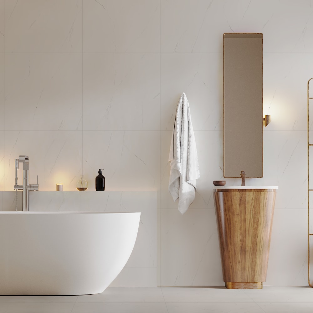 Porcelanato Acetinado Delta 70x70cm Ampato Retificado - 3158