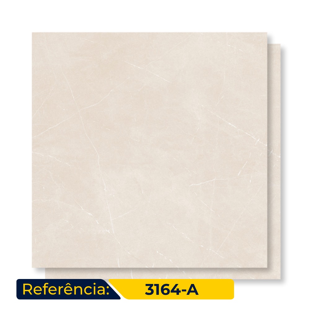 Porcelanato Acetinado Delta 70x70cm Robledo Nude Retificado - 3164
