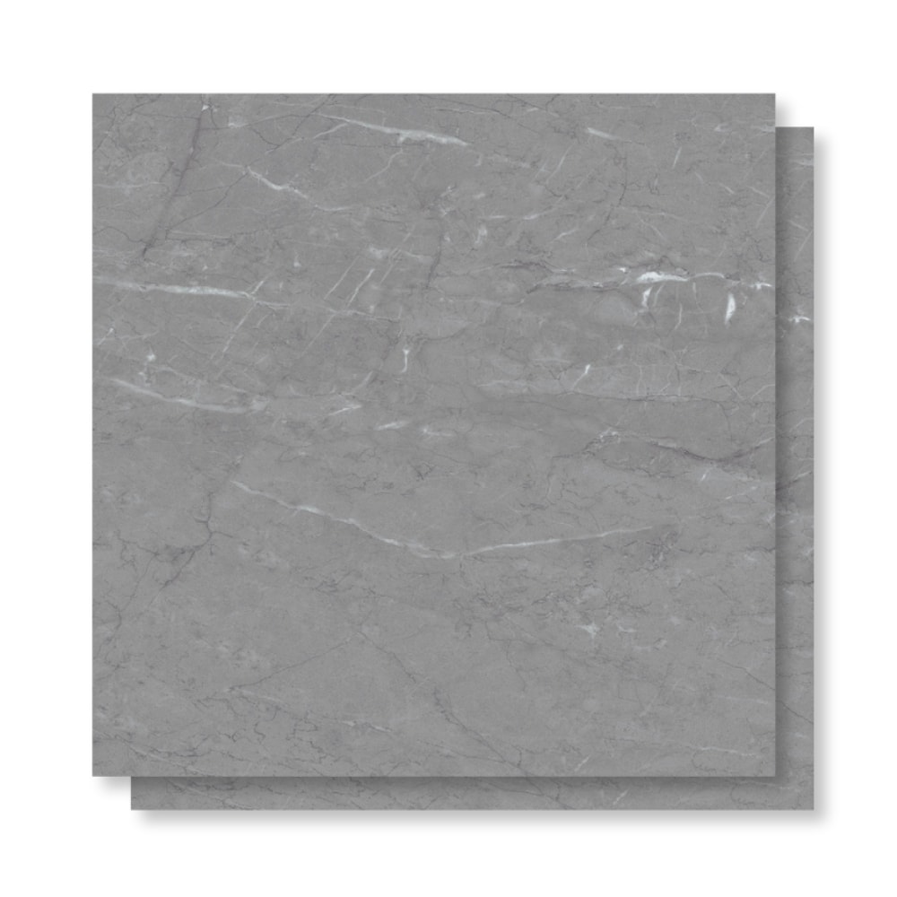 Porcelanato Acetinado Delta 90x90cm Armani Grigio Retificado - 3004