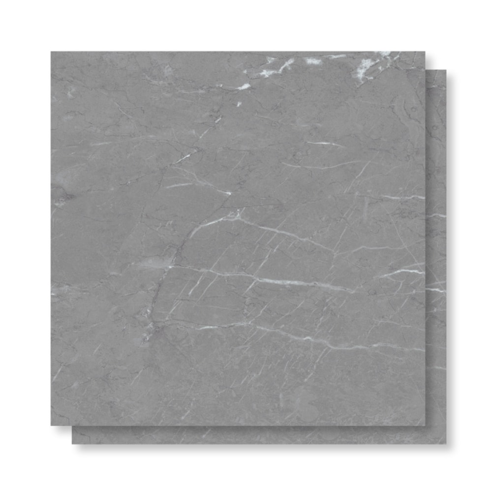 Porcelanato Acetinado Delta 90x90cm Armani Grigio Retificado - 3004