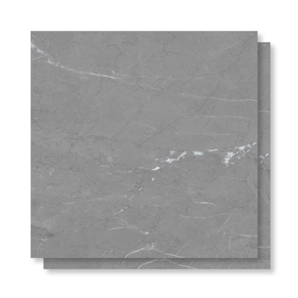 Porcelanato Acetinado Delta 90x90cm Armani Grigio Retificado - 3004