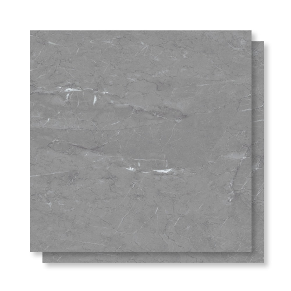 Porcelanato Acetinado Delta 90x90cm Armani Grigio Retificado - 3004