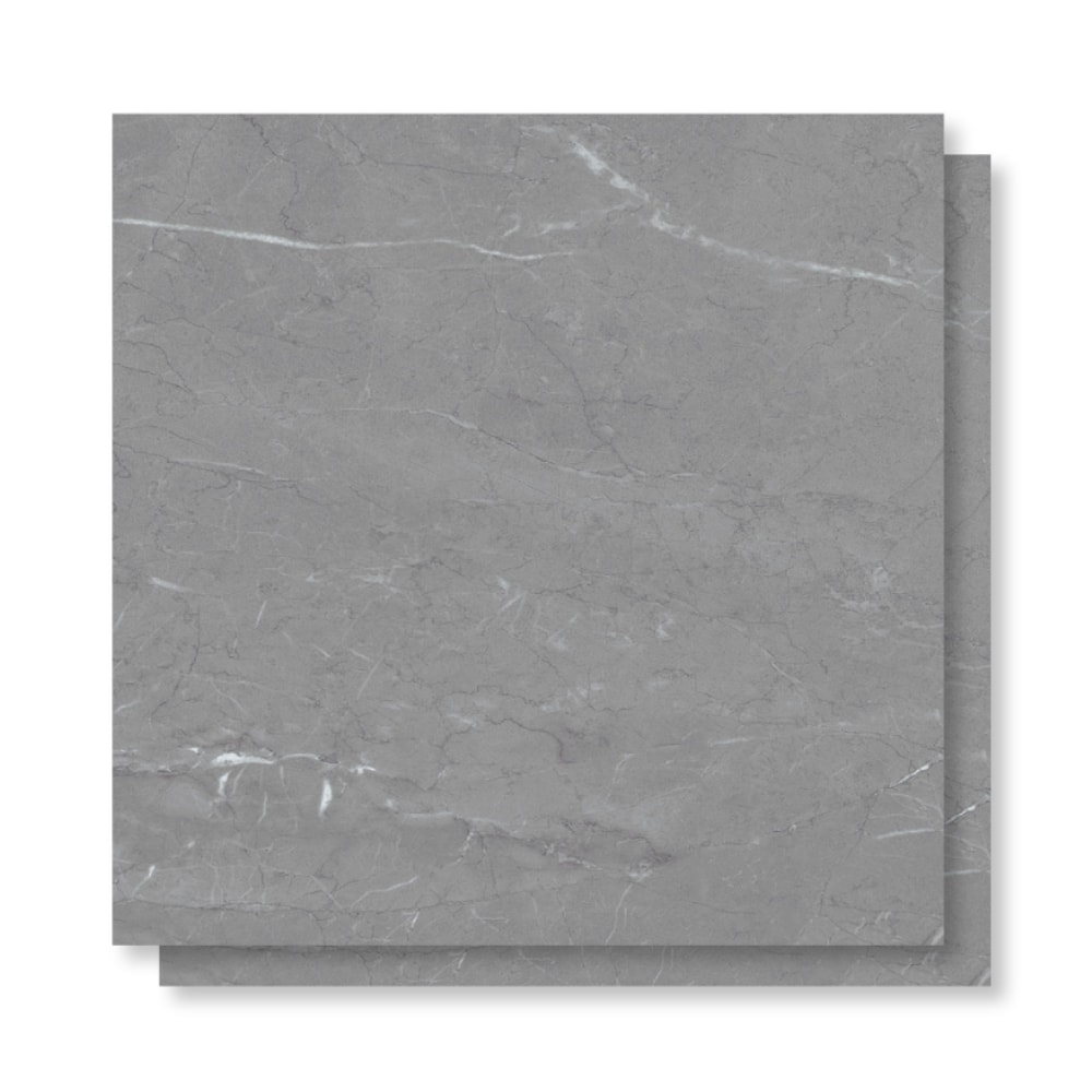 Porcelanato Acetinado Delta 90x90cm Armani Grigio Retificado - 3004