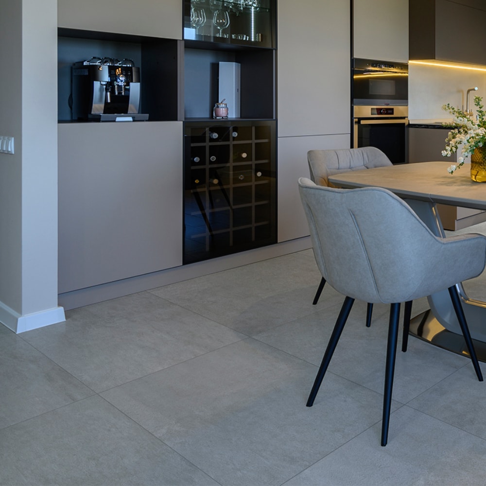 Porcelanato Acetinado Delta 90x90cm Basalto Light Retificado - 2918