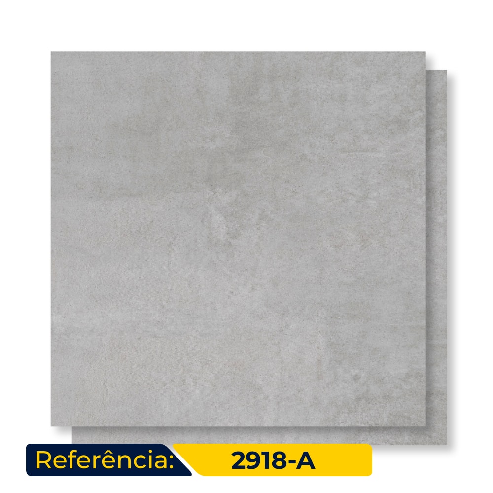 Porcelanato Acetinado Delta 90x90cm Basalto Light Retificado - 2918