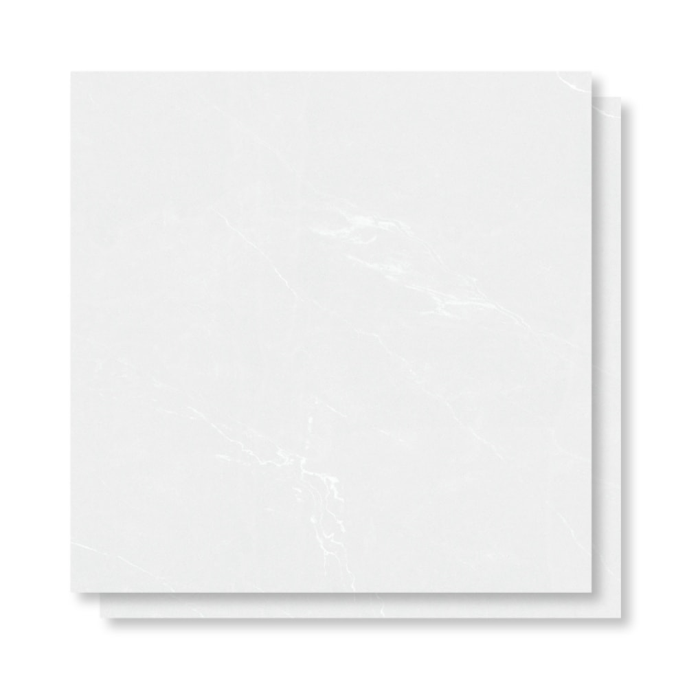 Porcelanato Acetinado Delta 90x90cm Mont Blanc Retificado - 2915