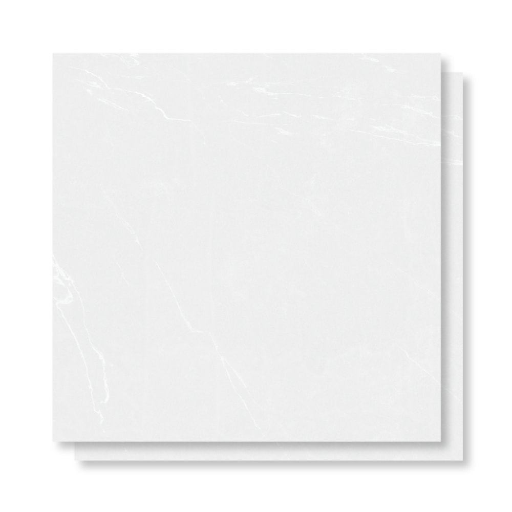 Porcelanato Acetinado Delta 90x90cm Mont Blanc Retificado - 2915