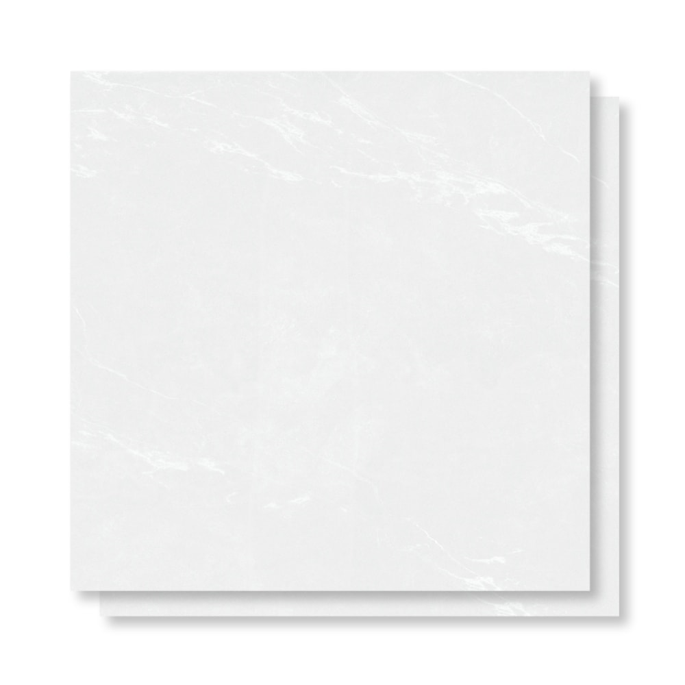 Porcelanato Acetinado Delta 90x90cm Mont Blanc Retificado - 2915