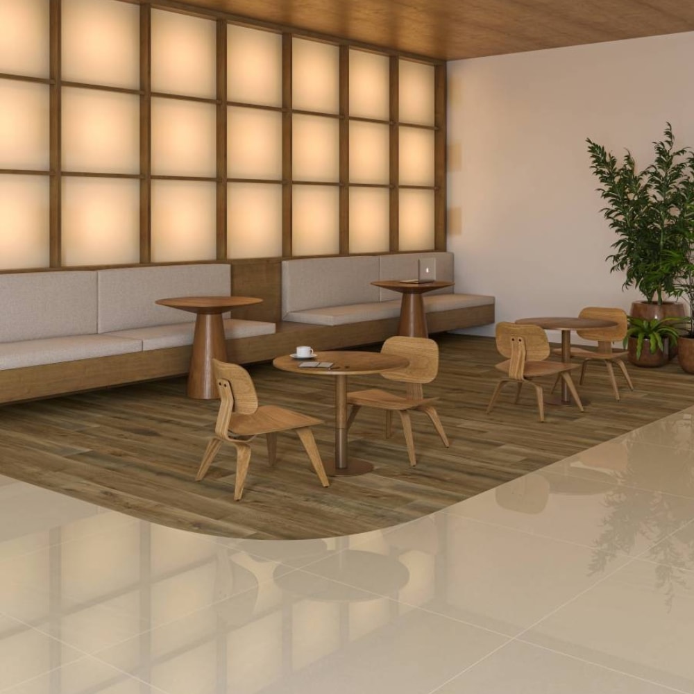 Porcelanato Acetinado Eliane 19,7x120cm Reserva Natural Retificado - A8056340