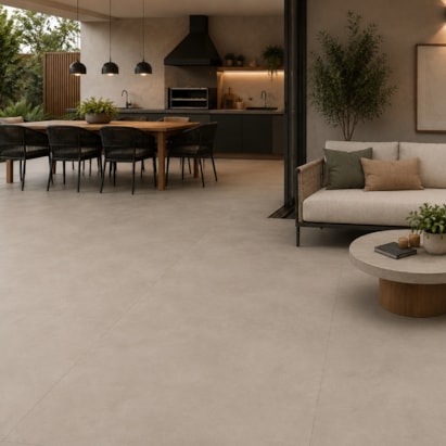 Porcelanato Acetinado Eliane 90x90cm Munari Cimento Retificado - 8068231