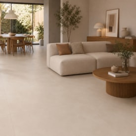 Porcelanato Acetinado Eliane 90x90cm Munari Marfim Retificado - 8070188