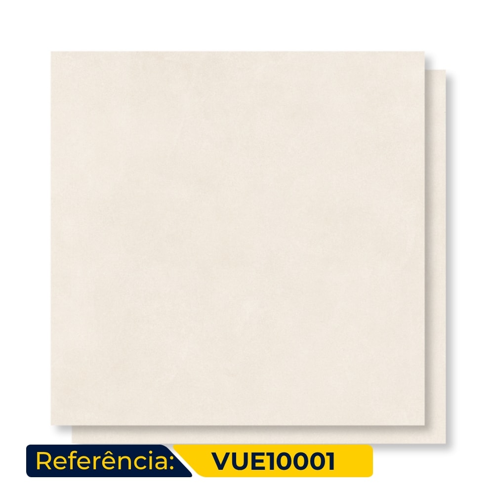 Porcelanato Acetinado Embramaco 100x100cm Berlin Off White Satiny Retificado - VUE10001