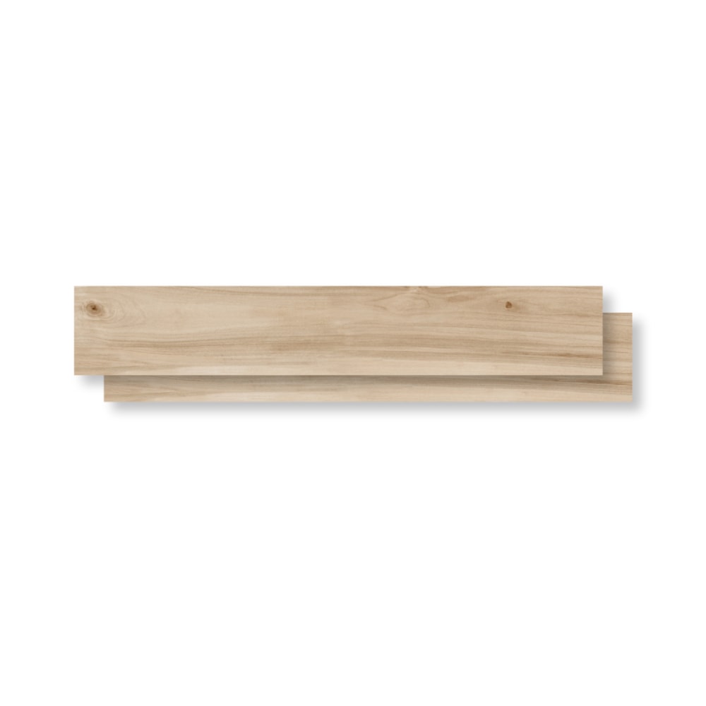 Porcelanato Acetinado Embramaco 20x122cm Tennessi Beige Retificado - 120038