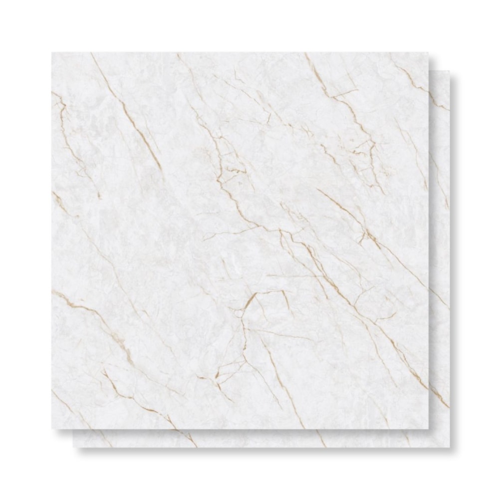Porcelanato Acetinado Gaudi 81x81cm Aurum Ice Endless Retificado - 86881