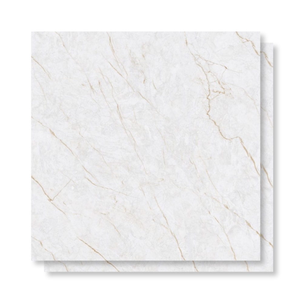 Porcelanato Acetinado Gaudi 81x81cm Aurum Ice Endless Retificado - 86881