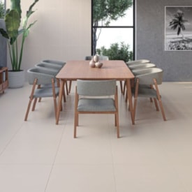 Porcelanato Acetinado Gaudi 81x81cm Broadway Ivory Retificado - 86891
