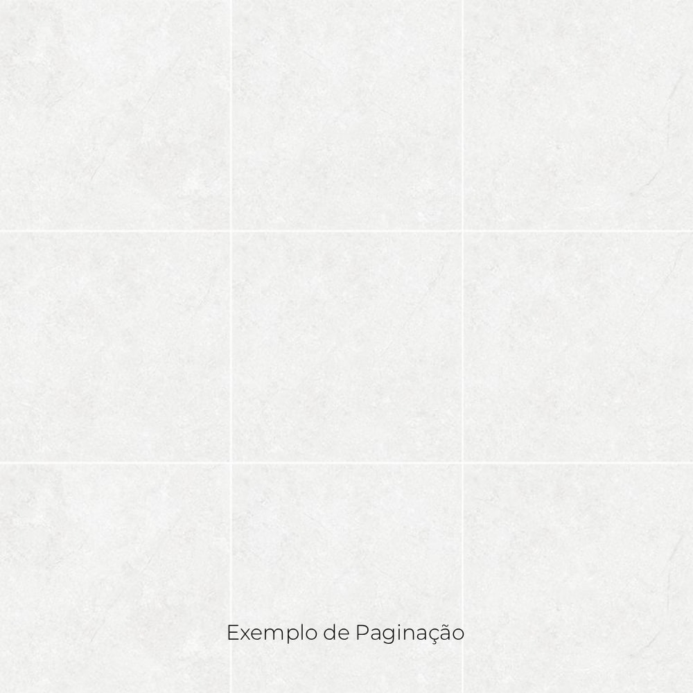 Porcelanato Acetinado Gaudi 81x81cm Majestic White Retificado - 84411
