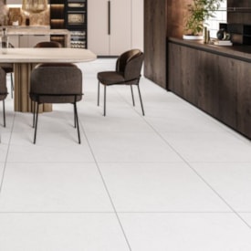 Porcelanato Acetinado Gaudi 81x81cm Majestic White Retificado - 84411