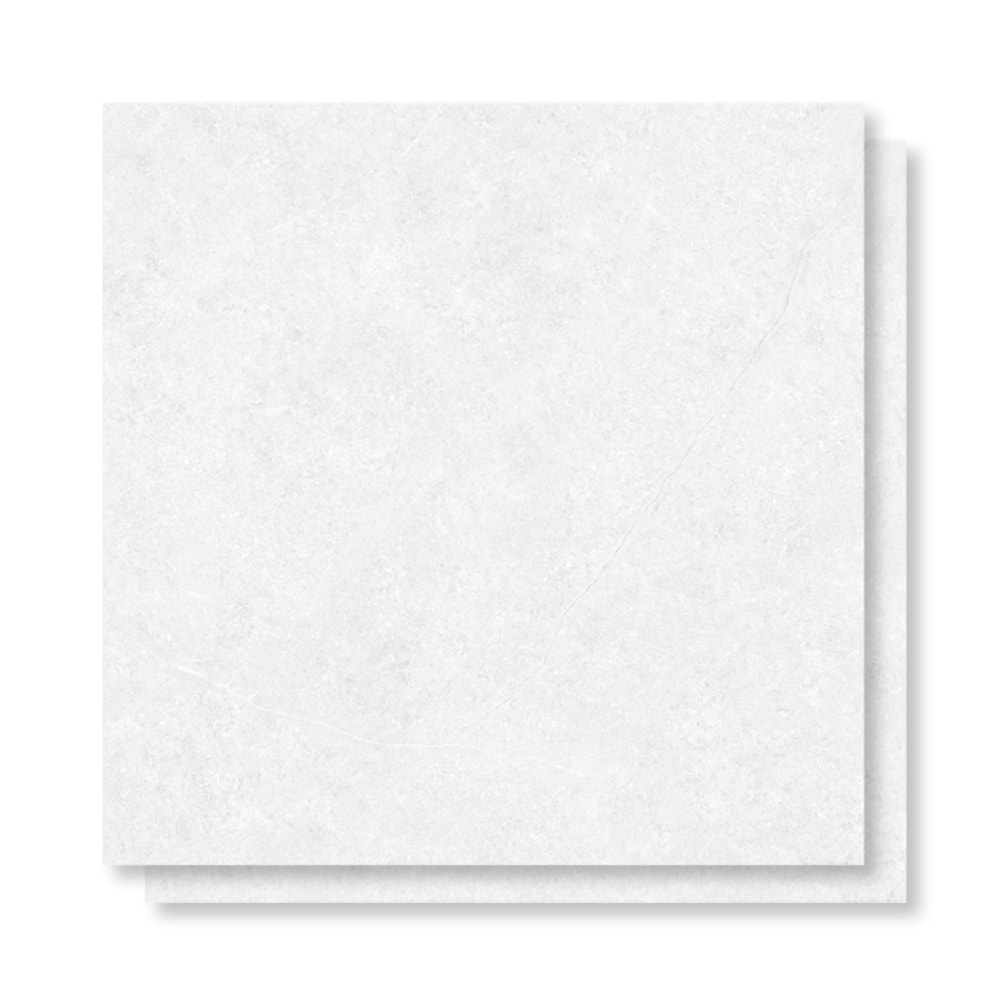 Porcelanato Acetinado Gaudi 81x81cm Majestic White Retificado - 84411