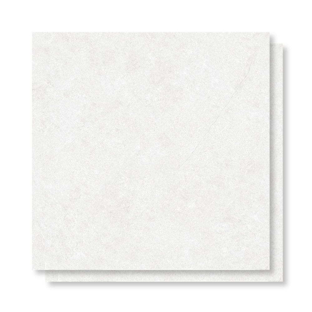 Porcelanato Acetinado Gaudi 81x81cm Majestic White Retificado - 84411