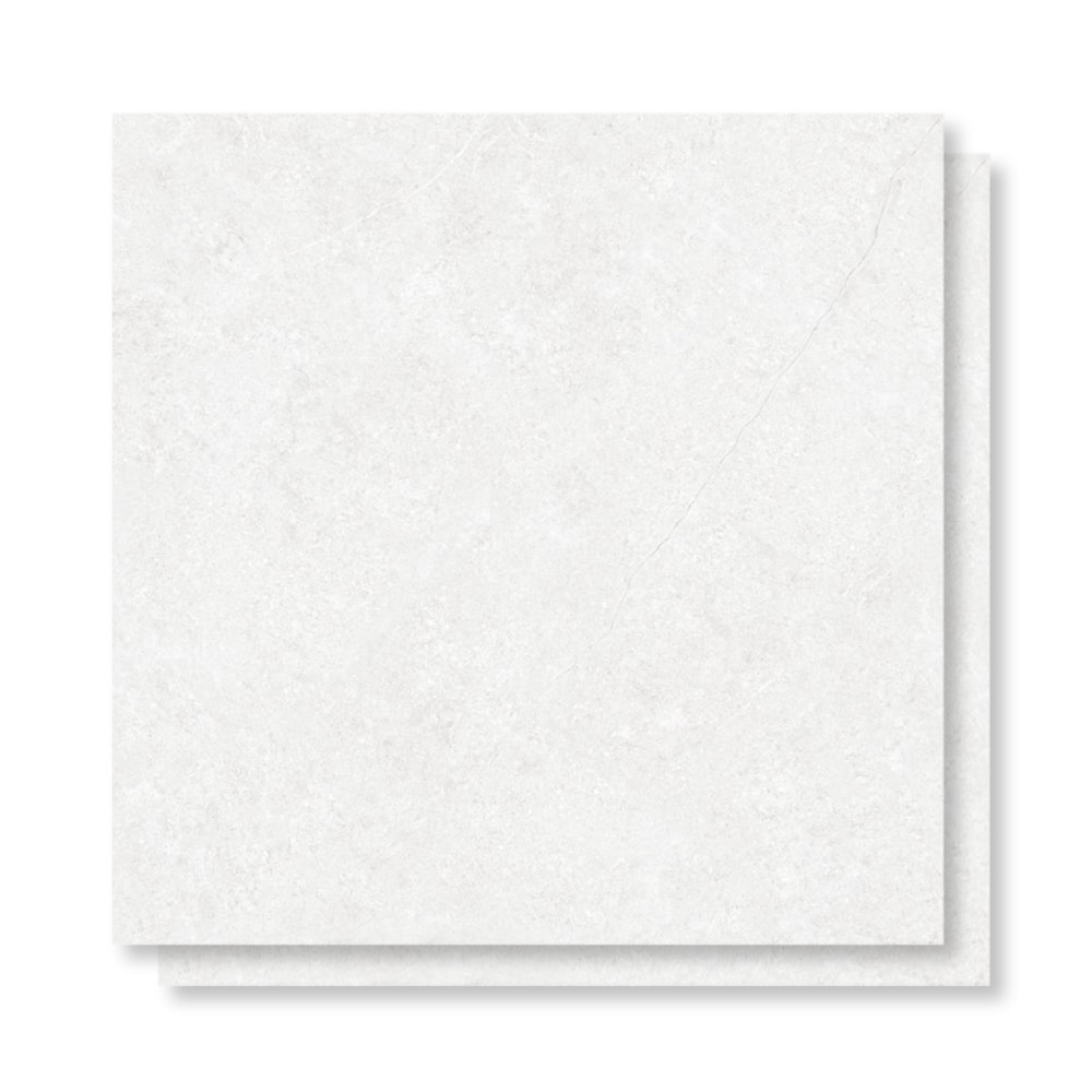 Porcelanato Acetinado Gaudi 81x81cm Majestic White Retificado - 84411