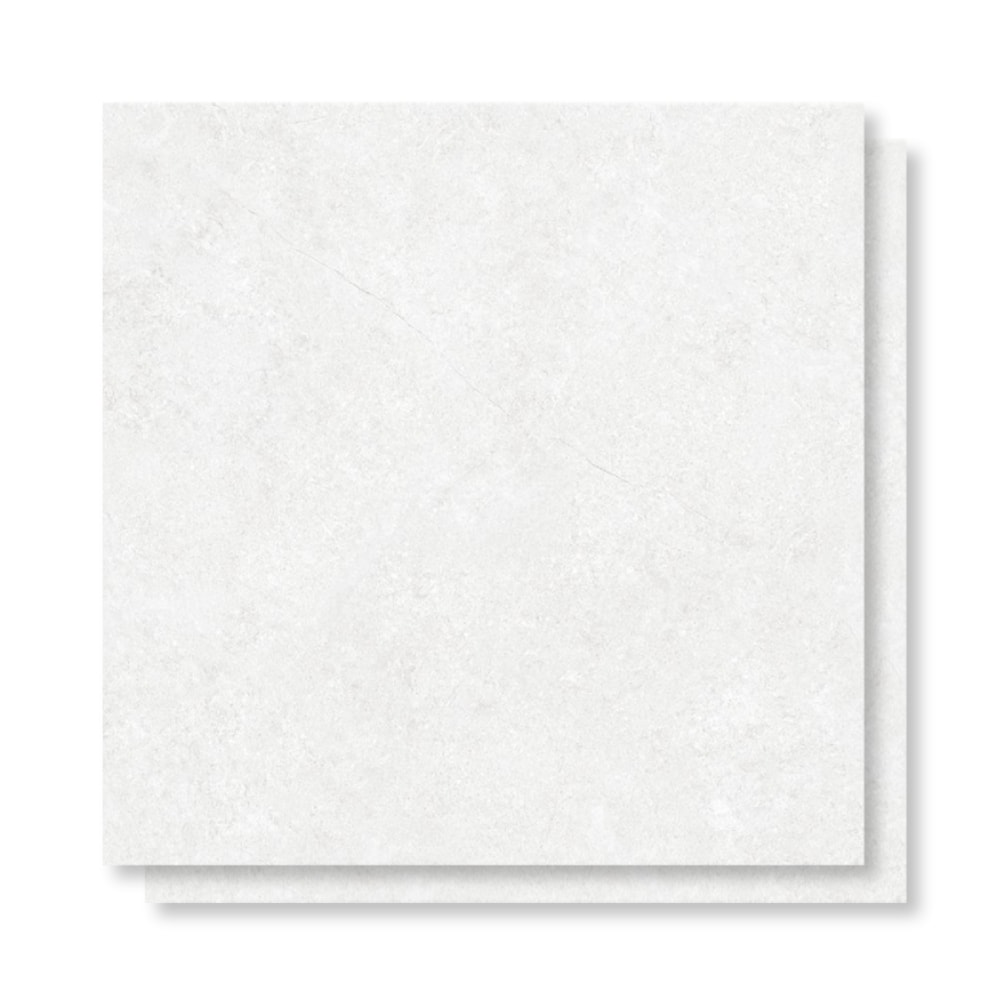 Porcelanato Acetinado Gaudi 81x81cm Majestic White Retificado - 84411