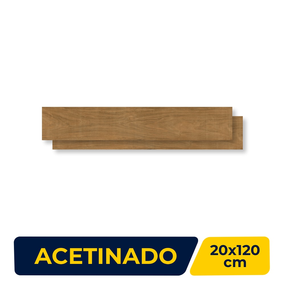 Porcelanato Acetinado Incepa 20x120cm Assoalho Savana Retificado - INC08FG0014