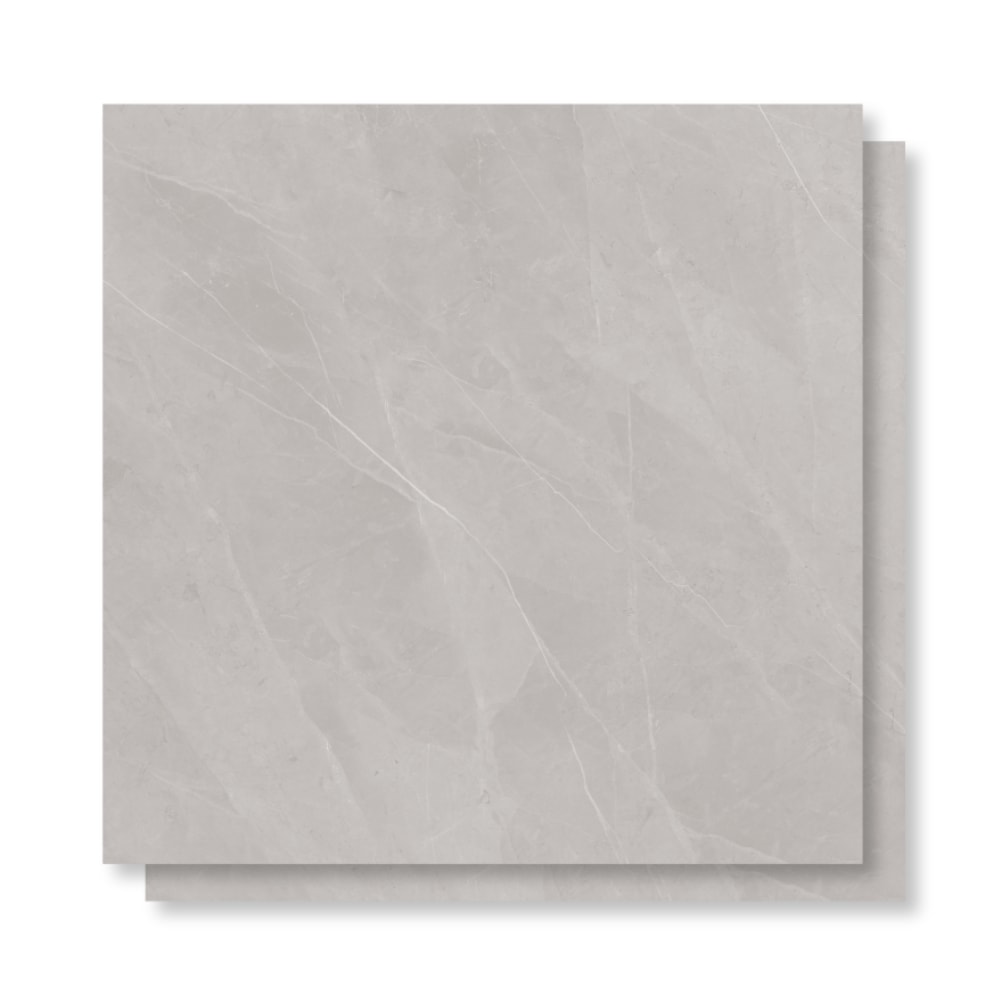 Porcelanato Acetinado Incepa 90x90cm Ortiz Cinza Retificado - INC04DI0028