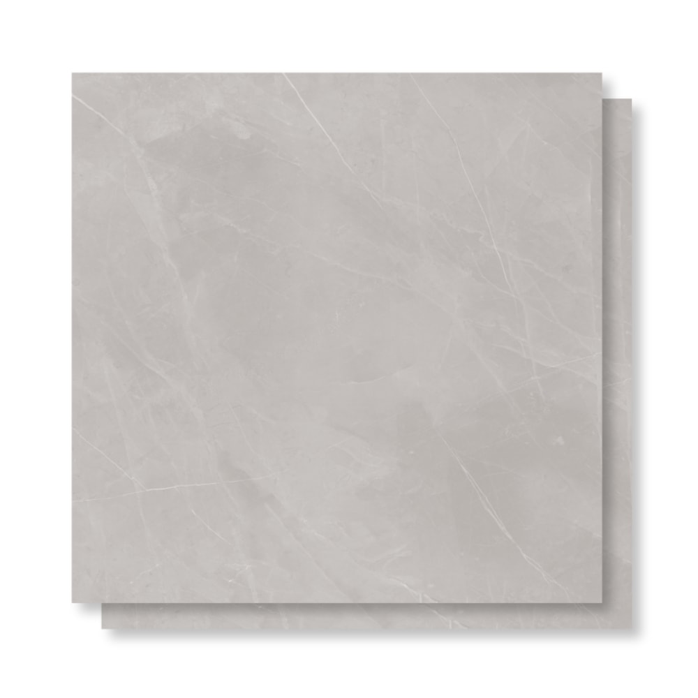 Porcelanato Acetinado Incepa 90x90cm Ortiz Cinza Retificado - INC04DI0028