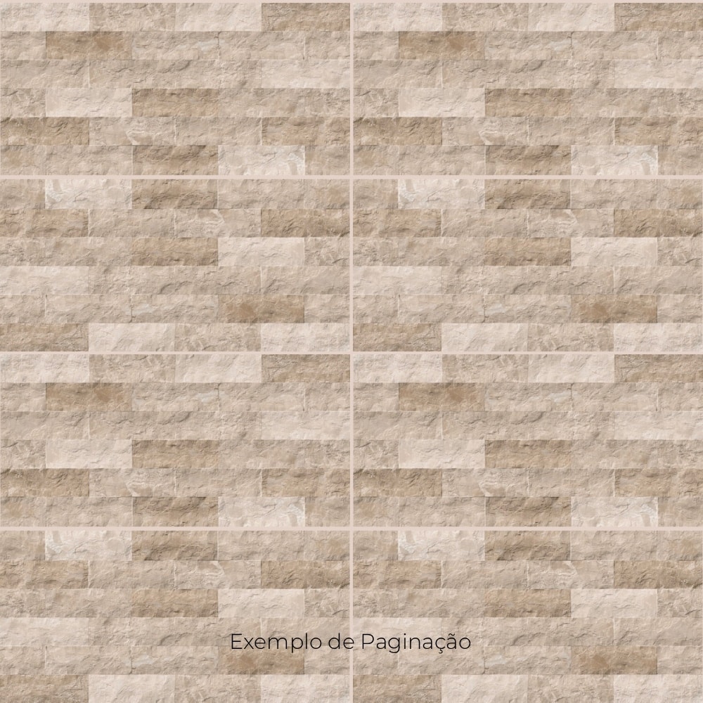 Porcelanato Acetinado Savane 56x113cm Rock Face Matera Retificado