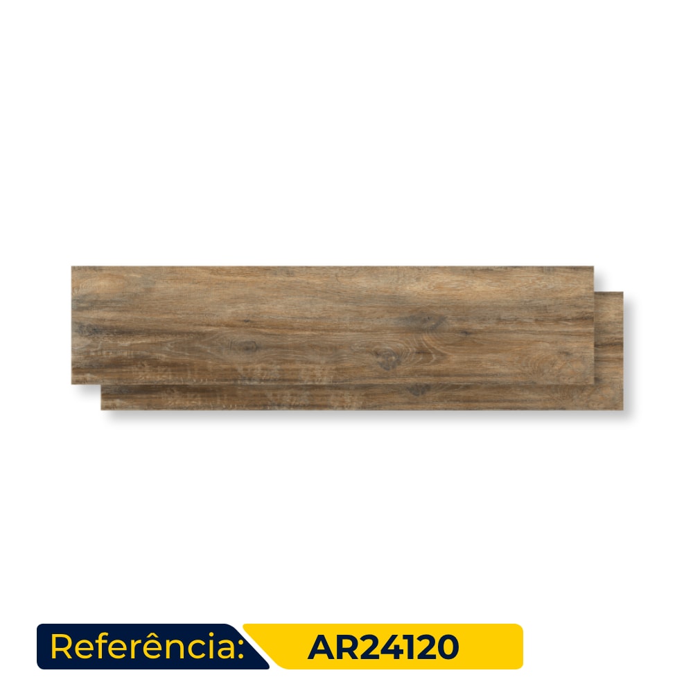 Porcelanato Acetinado Viarosa 24,5x108cm Atacama Retificado - AR24120