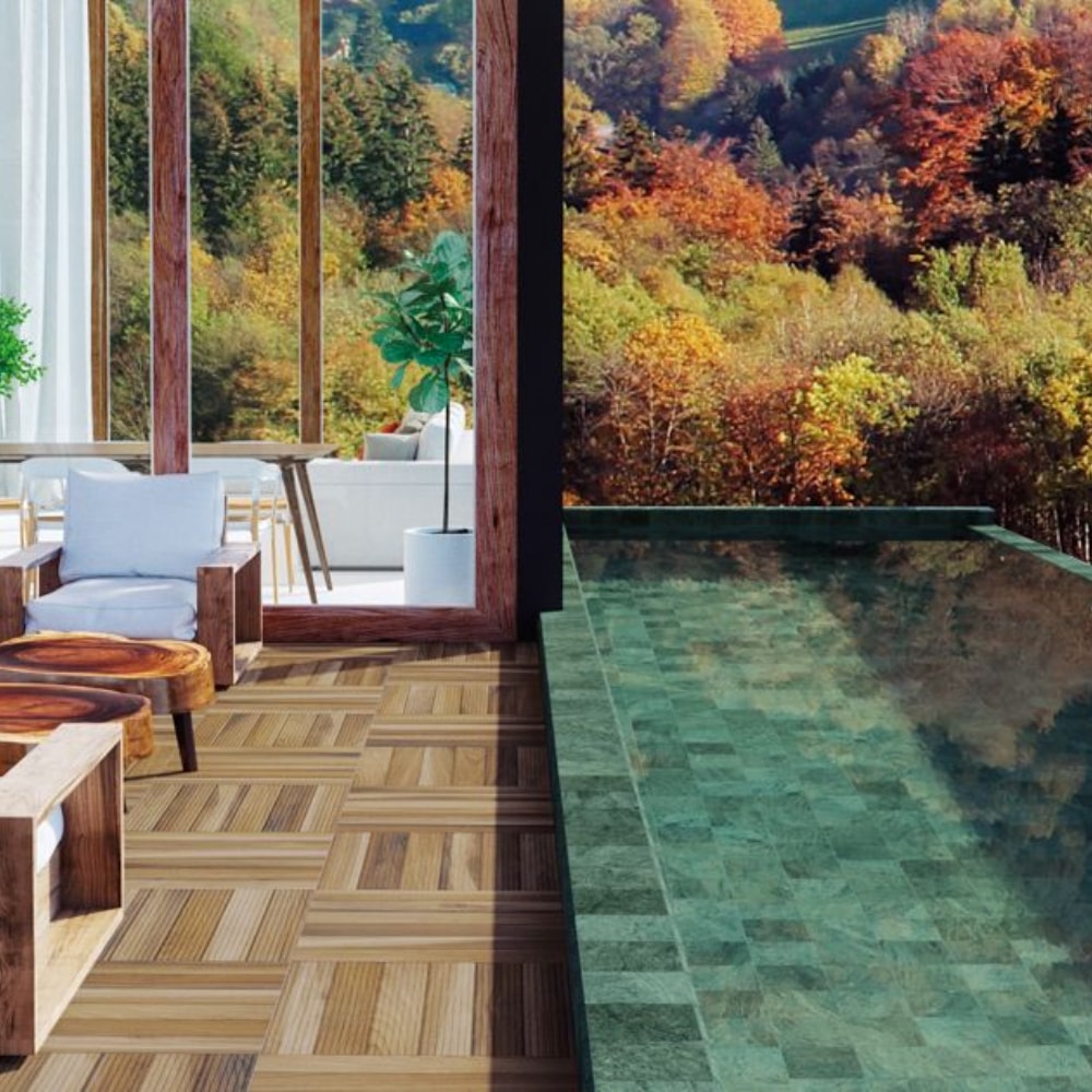 Porcelanato Brilhante 20x20cm Caixa 1,01m² Portinari Pacific BL Lux Bold - 60534