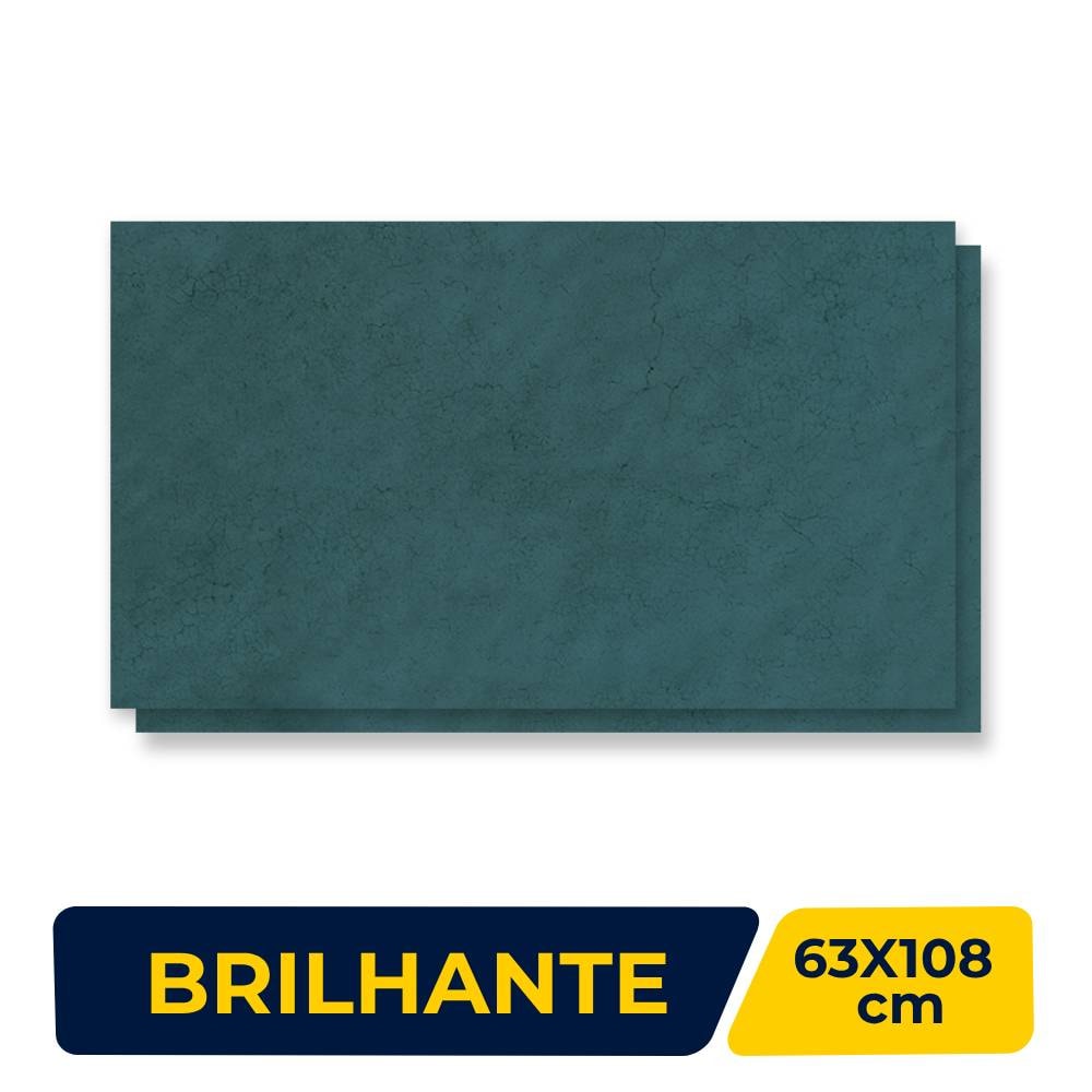 Porcelanato Brilhante 63x108cm Caixa 2,03m² Villagres Caribbean Retificado - 630052