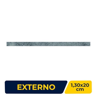 Porcelanato Externo 1,3x20cm Portinari Borda Mini Pacific BL Hard Bold - 6060530