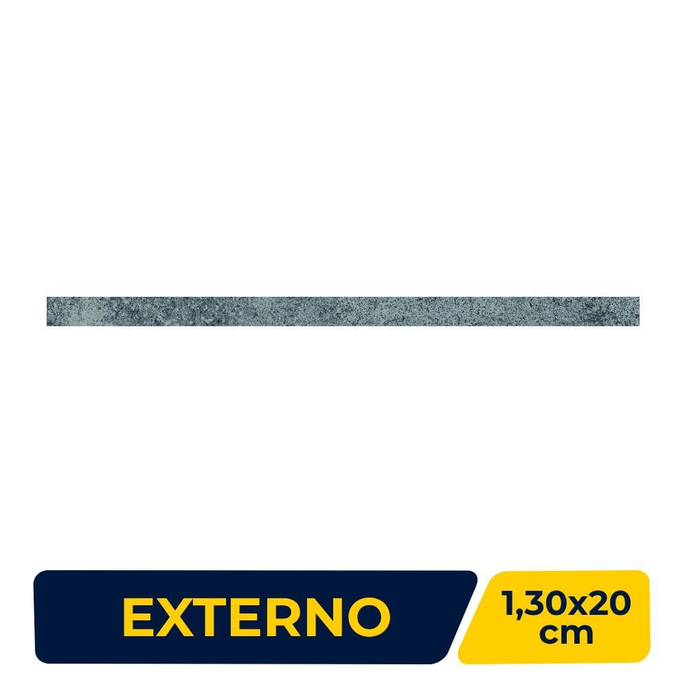 Porcelanato Externo 1,3x20cm Portinari Borda Mini Pacific BL Hard Bold - 6060530