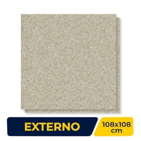 Porcelanato Externo 108x108cm Caixa 2,33m² Villagres Acapulco Cinza Light Retificado - 108066