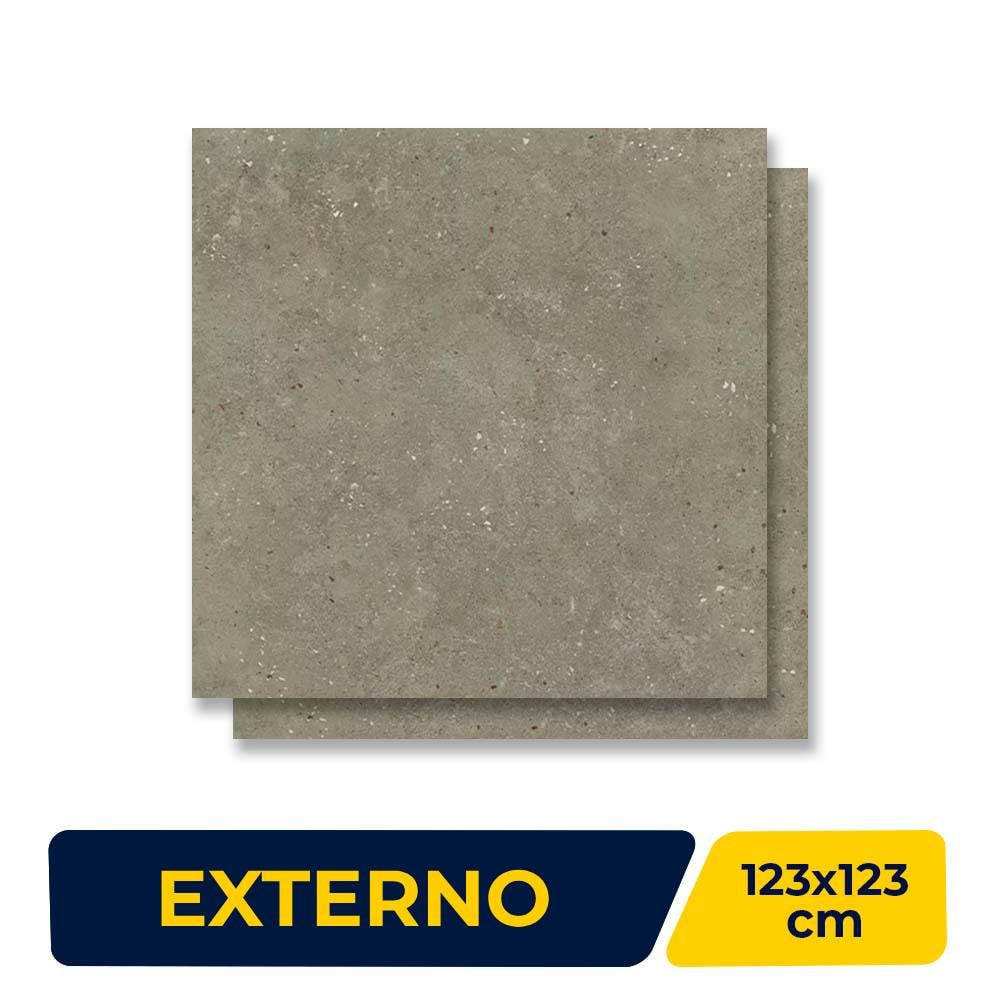 Porcelanato Externo 123x123cm Caixa 3,03m² Canoas Retificado - 123011