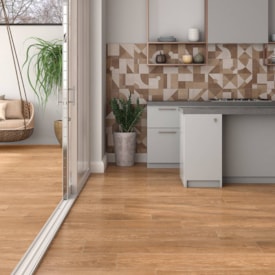 Porcelanato Externo 20x121cm Caixa 2,19m² Damme Dark Castor Retificado - RUR20180