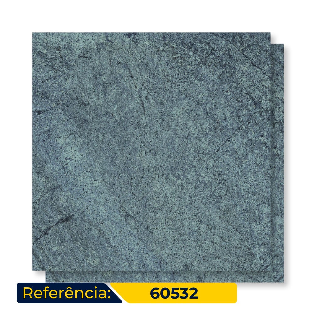 Porcelanato Externo 20x20cm Caixa 1,01m² Portinari Pacific BL Hard Bold - 60532