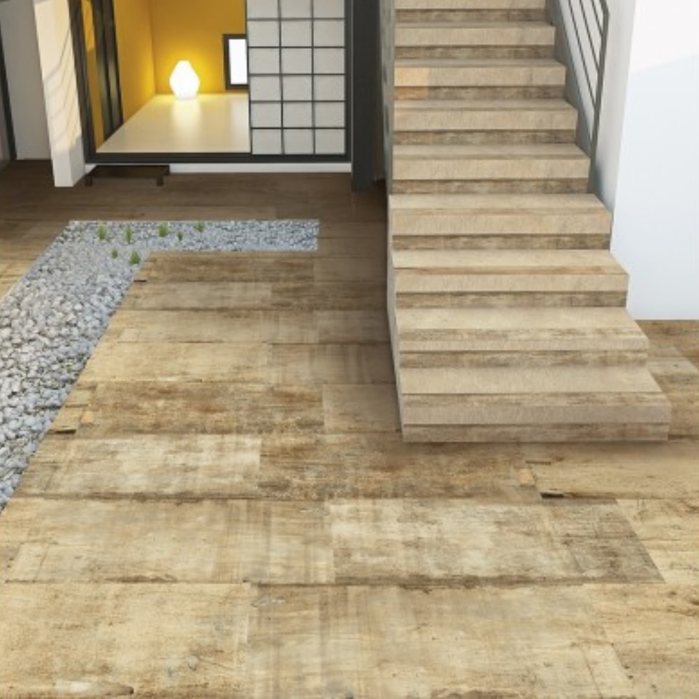 Porcelanato Externo 28,8x119cm Caixa 1,03m² Ceusa Tulha Retificado - 5008146