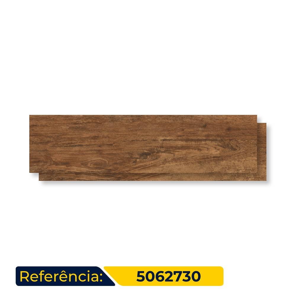 Porcelanato Externo 30x120cm Caixa 1,36m² Ceusa Canela Antique NO Retificado - 5062730