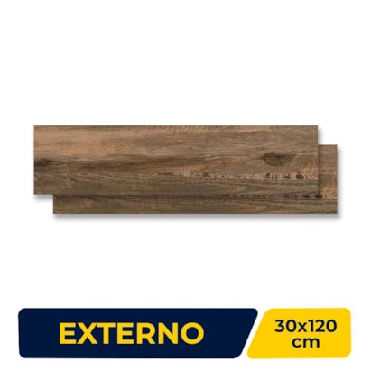 Porcelanato Externo 30x120cm Caixa 2,27m² Castelli San Giusto Plus Retificado - 73720