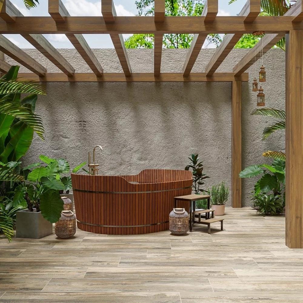 Porcelanato Externo 30x120cm Caixa 2,27m² Castelli San Giusto Plus Retificado - 73720