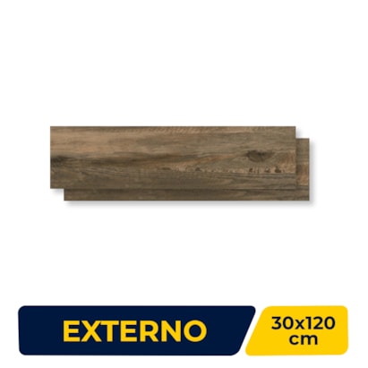 Porcelanato Externo 30x120cm Caixa 2,27m² Castelli San Giusto Plus Retificado - 73720