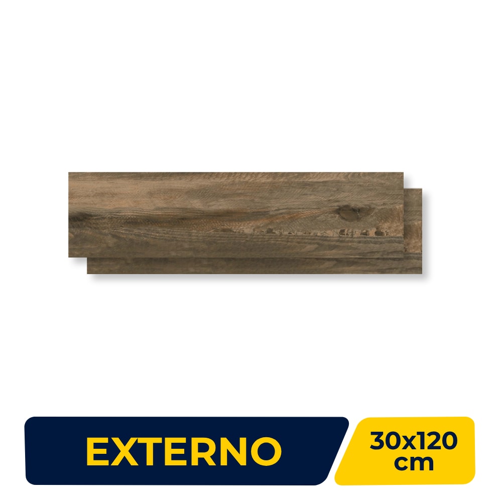 Porcelanato Externo 30x120cm Caixa 2,27m² Castelli San Giusto Plus Retificado - 73720