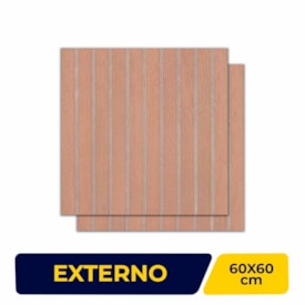 Porcelanato Externo 60x60cm Caixa 1,46cm Portobello Deck Zefiro - 202649E