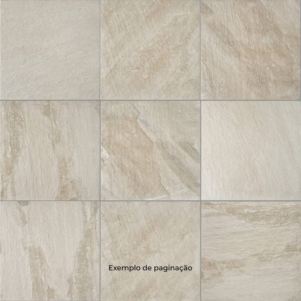 Porcelanato Externo 60x60cm Caixa 1,46m² Portobello Malibu Fog - 28789E