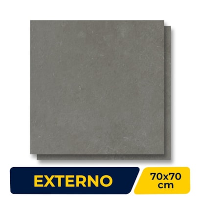 Porcelanato Externo 70x70cm Caixa 2,44m² Delta Arpoador Bloc Touch Retificado - 2461-A